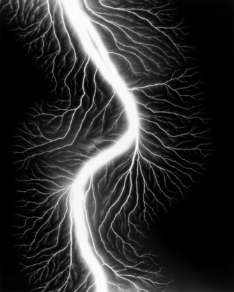 Lightning Fields 225, 2009, gelatin-silver print