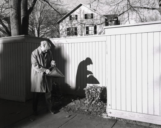 Brattle Street, Cambridge, 1977, gelatin-silver contact print