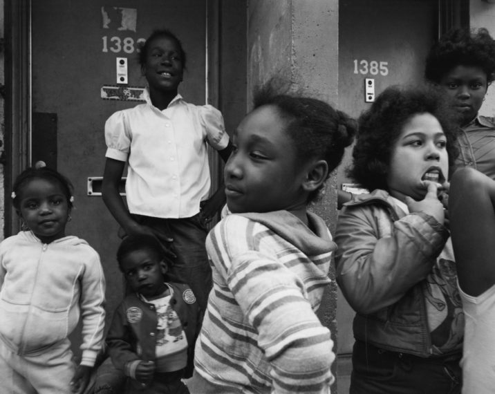 Cypress Street, Oakland, California, 1982, gelatin-silver contact print