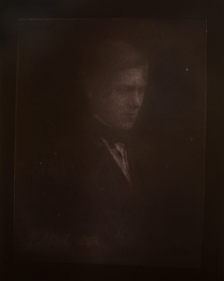 Portrait of Charles Porter, April 7, 1842, 2009, toned gelatin-silver print