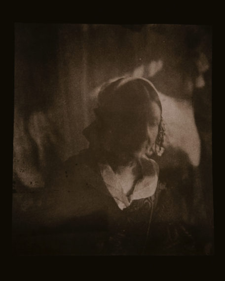 Believed to be Mlle. Amelina Petit, Talbot family governess circa 1840-1841, 2008, toned gelatin-silver print