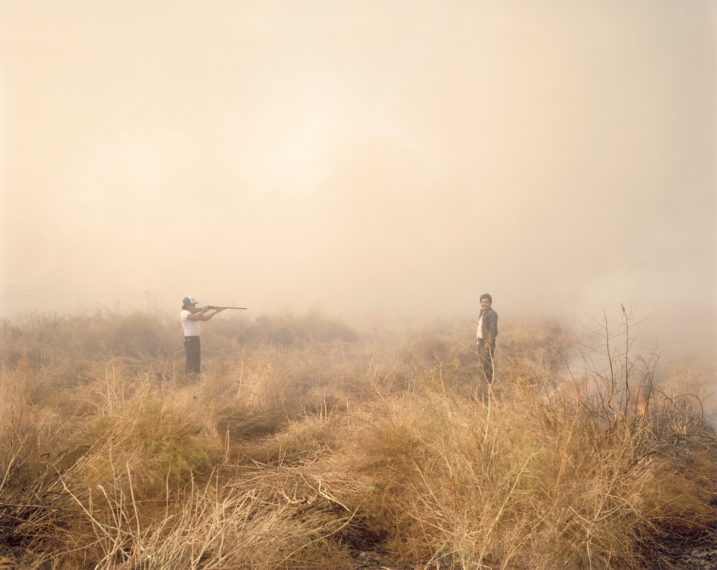 Desert Fire #153 , 1984, pigment print