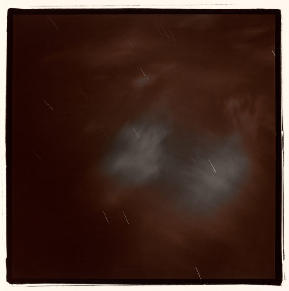 Untitled (Night Clouds), 1977, split-toned selenium gelatin-silver print