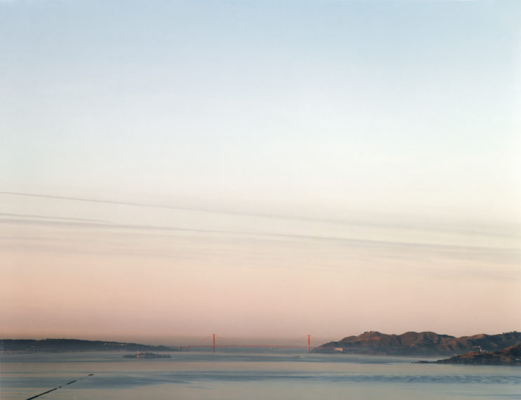 Golden Gate Bridge, 12.19.99, 7:31AM, 1999, pigment print