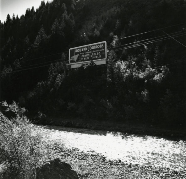 Clear Creek, near Idaho Springs, 1968-72, gelatin-silver print