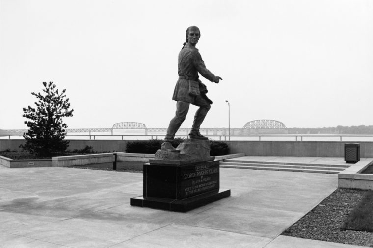 General George Rogers Clark, Louisville, Kentucky, 1975, gelatin-silver print