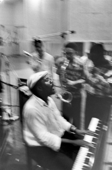 Thelonius Monk, 1957, gelatin-silver print