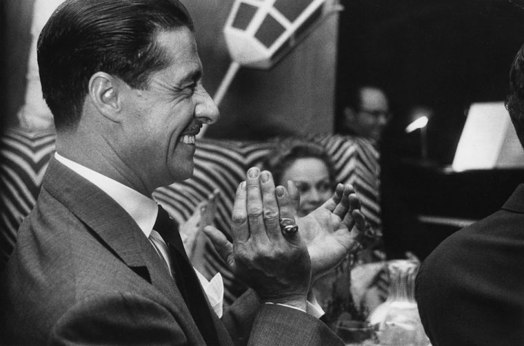 Don Ameche, El Morocco, 1955, gelatin-silver print