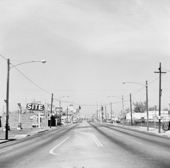 Alameda Avenue, Denver, 1971, gelatin-silver print