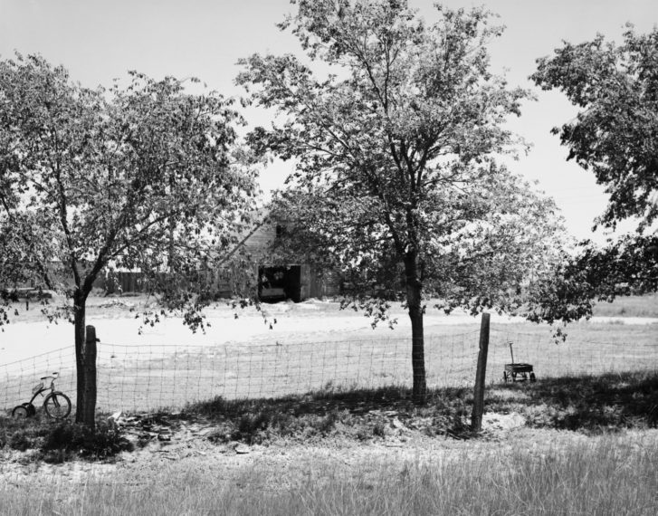 Farmyard. South of Arriba, Colorado, 1969, gelatin-silver print