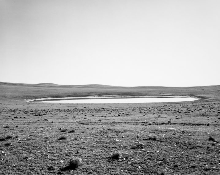 Alkali Lake. Albany County, Wyoming, 1978, gelatin-silver print