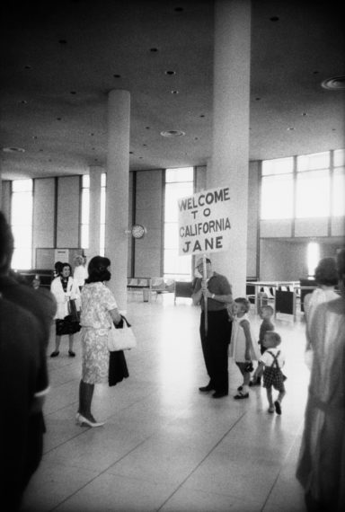 Los Angeles International Airport, 1964, gelatin-silver print
