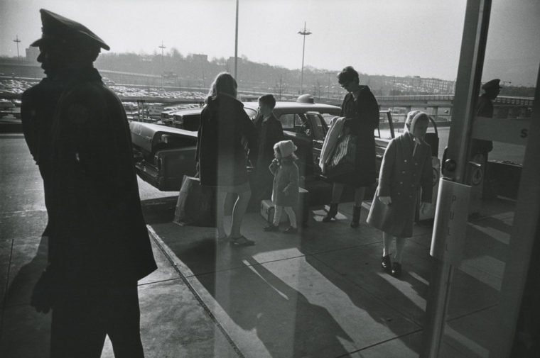 Kennedy Airport, 1968, gelatin-silver print
