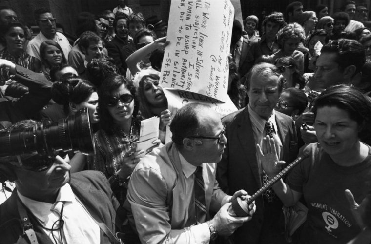Women's Liberation March, New York, 1971, gelatin-silver print