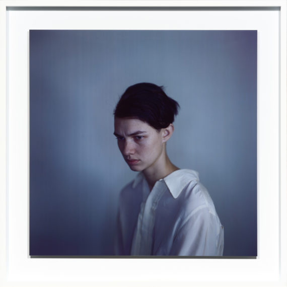 Harmony white shirt, 2011, camera obscura Ilfochrome photograph