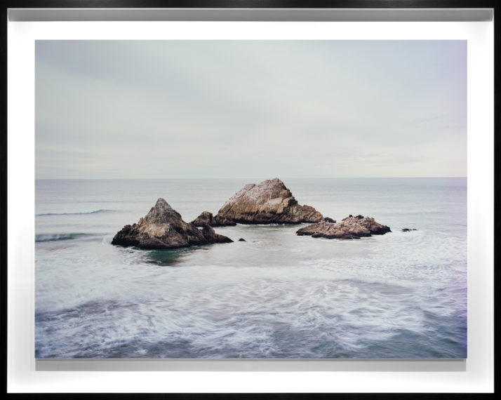 Seal Rocks, San Francisco, 2017, chromogenic contact print