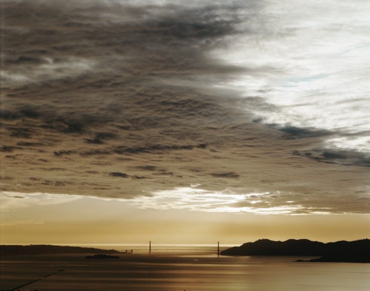Golden Gate Bridge, 2.13.01, 5:32pm, 2001, pigment print