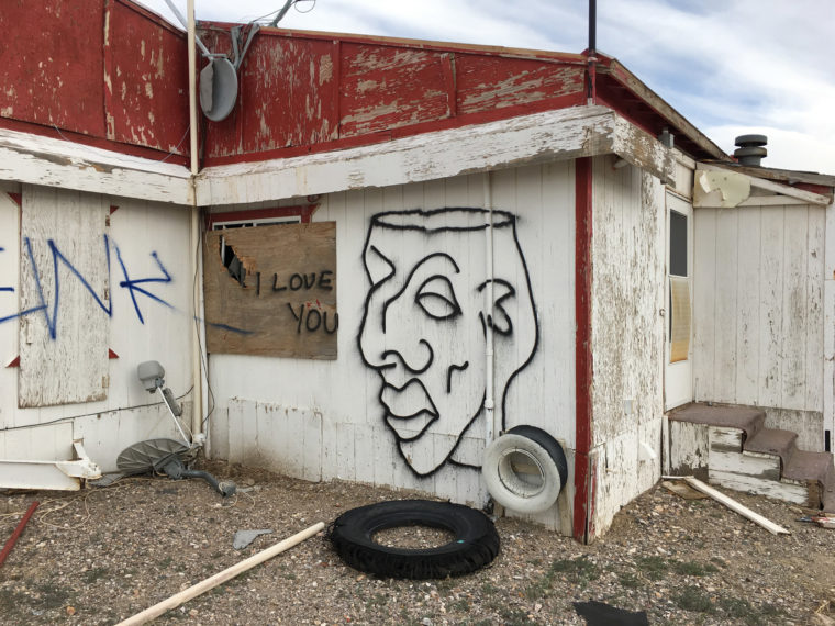 “I love you,” Goldfield, Nevada, 2017